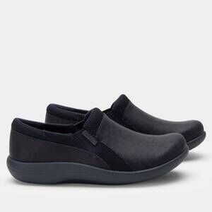 NEW ALEGRIA women's duette shoe in swirl wind navy